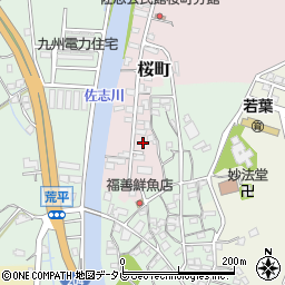 佐賀県唐津市桜町884周辺の地図