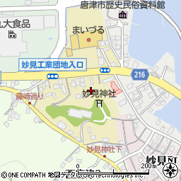 佐賀県唐津市藤崎通6888-2周辺の地図
