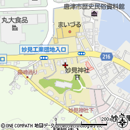 佐賀県唐津市藤崎通6884-2周辺の地図