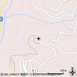 愛媛県大洲市肱川町山鳥坂5048周辺の地図