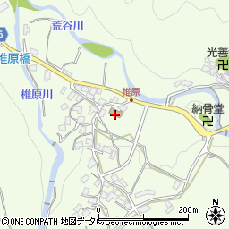 椎原公民館周辺の地図