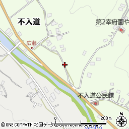 福岡県那珂川市不入道545周辺の地図