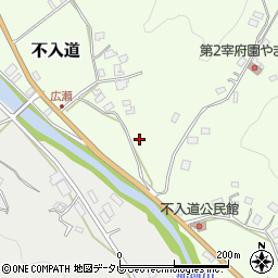 福岡県那珂川市不入道543周辺の地図