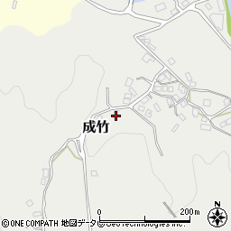 福岡県那珂川市成竹806-1周辺の地図