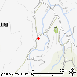 高知県高岡郡佐川町西山組399周辺の地図