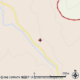 平等寺那珂川線周辺の地図