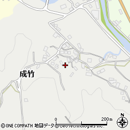 福岡県那珂川市成竹839周辺の地図