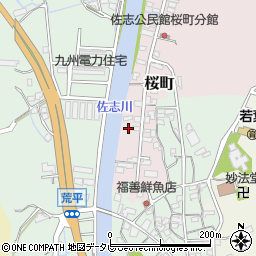 佐賀県唐津市桜町988-20周辺の地図