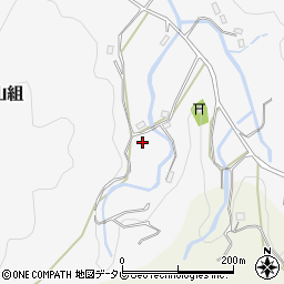 高知県高岡郡佐川町西山組409-2周辺の地図