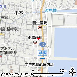 谷坂洋品店周辺の地図