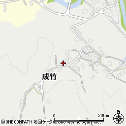 福岡県那珂川市成竹872-1周辺の地図