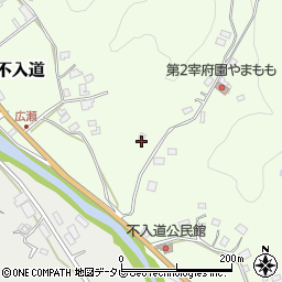 福岡県那珂川市不入道536-7周辺の地図