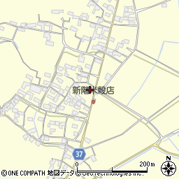 仁西郵便局周辺の地図