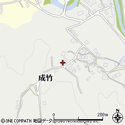 福岡県那珂川市成竹871周辺の地図