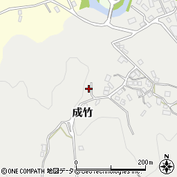 福岡県那珂川市成竹1006周辺の地図