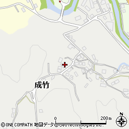 福岡県那珂川市成竹870周辺の地図