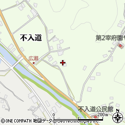 福岡県那珂川市不入道552周辺の地図