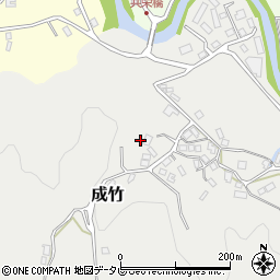 福岡県那珂川市成竹876周辺の地図