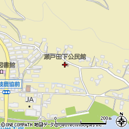 瀬戸田下公民館周辺の地図