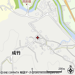 福岡県那珂川市成竹865周辺の地図