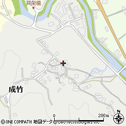 福岡県那珂川市成竹890周辺の地図
