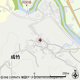 福岡県那珂川市成竹864周辺の地図