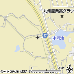 福岡県筑紫野市永岡1342周辺の地図