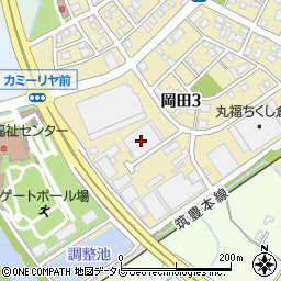 日野出株式会社　福岡店周辺の地図