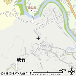 福岡県那珂川市成竹881周辺の地図