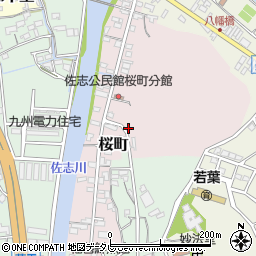 佐賀県唐津市桜町833周辺の地図