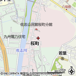 佐賀県唐津市桜町833-1周辺の地図