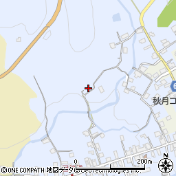 福岡県朝倉市秋月1113周辺の地図