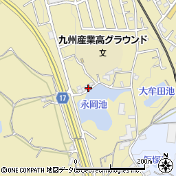 福岡県筑紫野市永岡1367周辺の地図