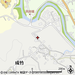 福岡県那珂川市成竹946-1周辺の地図