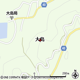和歌山県東牟婁郡串本町大島周辺の地図