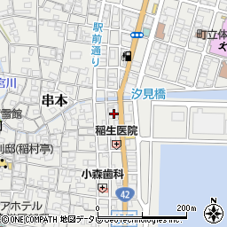 ＪＡ紀南串本周辺の地図