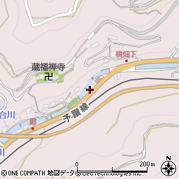 愛媛県八幡浜市郷158-1周辺の地図