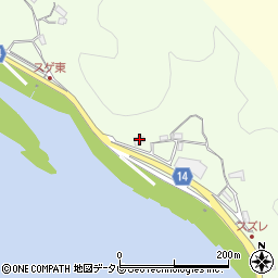 高知県高知市春野町西畑1750周辺の地図