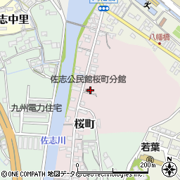 佐賀県唐津市桜町828-62周辺の地図