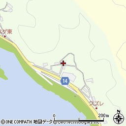 高知県高知市春野町西畑1753周辺の地図