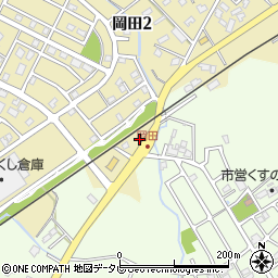 仁和福岡営業所周辺の地図