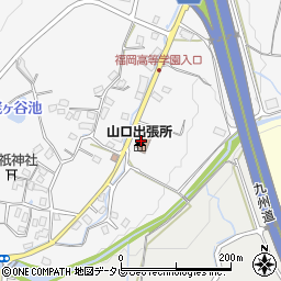筑紫野市山口出張所周辺の地図