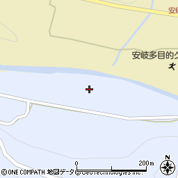 安岐川周辺の地図