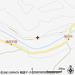 大分県中津市耶馬溪町大字大野1222周辺の地図