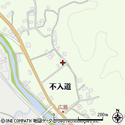 福岡県那珂川市不入道640-1周辺の地図