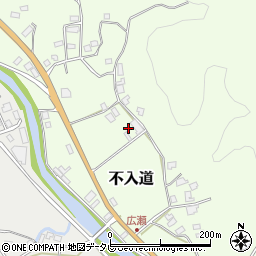 福岡県那珂川市不入道640周辺の地図