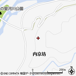 高知県安芸郡安田町内京坊周辺の地図