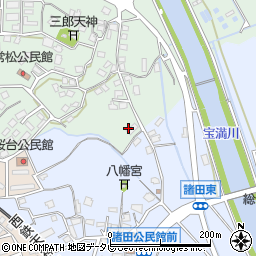 福岡県筑紫野市常松220周辺の地図
