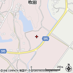 福岡県朝倉郡筑前町吹田周辺の地図