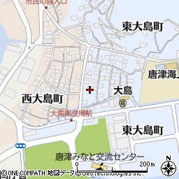 佐賀県唐津市東大島町4周辺の地図